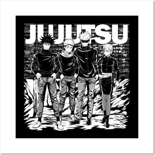 The Punks of Jujutsu (Version 1) Posters and Art